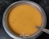 A picture of step 3 of Muskmelon Popsicles.