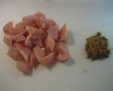 A picture of step 1 of Butter Chicken Curry with Store-bought Roux.