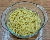 Foto langkah ke 1 dari resep 13.Baked Spaghetti #pekaninspirasi #bikinramadanberkesan.