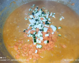 Foto del paso 3 de la receta: Arroz cremoso de primavera 🌸🌸 con curry rojo