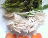 Easy Steamed Chicken and Vegetable Fresh Spring Rolls recipe step 2 photo
