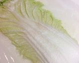 A picture of step 2 of Layered and Steamed Chinese Cabbage Leaves and Pork Mince.