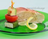 A picture of step 4 of Christmas Color Pincho Veggies & Cheese.