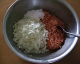 A picture of step 2 of Fluffy Meatball in a Great Sweet and Sour Sauce.