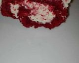 Foto del paso 6 de la receta: Brazo de terciopelo rojo relleno de buttercream de queso