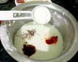 A picture of step 2 of Makhana Raita.