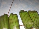 Nasi bakar ikan teri