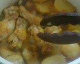 A picture of step 4 of Simmered Chicken Drumettes and Potatoes.