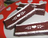 A picture of step 10 of Baked Chocolate Cake for Valentine's Day.