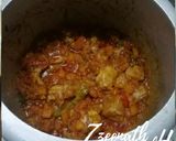 A picture of step 3 of Hyderabadi Aloo Tamatar Gosht.