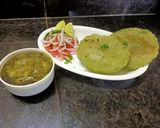 ग्रीन आलू करी और ग्रीन पूरी (Green aloo curry aur green puri recipe in hindi) रेसिपी चरण 5 फोटो