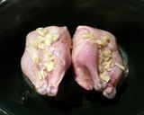 A picture of step 3 of Rosemary Rock Cornish Game Hen.