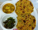 A picture of step 5 of Methi Thepla.
