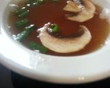 A picture of step 4 of Kobees chicken broth soup.