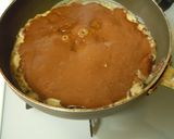 A picture of step 7 of Banana Chocolate Cake Baked in a Frying Pan.