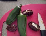 A picture of step 5 of Bacon wrapped stuffed jalapeños.