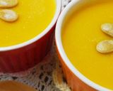 A picture of step 9 of Kabocha Squash Pudding for Halloween.