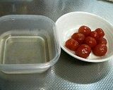 A picture of step 4 of Cherry Tomato Compote with Lemon Jello.