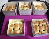 A picture of step 9 of Braided Bread Filled with Sweetened Beans.