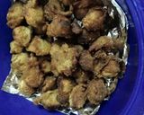 A picture of step 1 of Soya chunks Manchurian.
