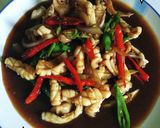 Foto langkah ke 4 dari resep Cumi lada hitam.