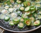 A picture of step 5 of Kaju Karela.