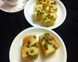 A picture of step 5 of Basbousa Cake.