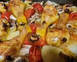 Foto del paso 4 de la receta Muslitos de pollo al horno