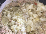 Tortas de atún con papa