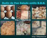 Foto del paso 7 de la receta Pudín o budín de pan salado