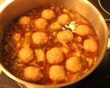 Foto del paso 6 de la receta: Sopa de verduras y albóndigas
