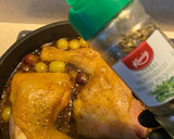 Foto del paso 6 de la receta: Pollo asado con uvas