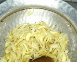 A picture of step 1 of Kaleji Masala or Liver Masala.