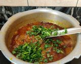 A picture of step 8 of RAJMA CURRY with CURD (no tomato 🍅)...