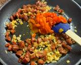 Prosciutto wrapped pork fillet with chorizo stuffing recipe step 4 photo