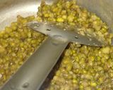 A picture of step 3 of Moong chaat.