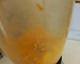 A picture of step 2 of Mango ice cream.