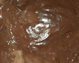 A picture of step 5 of Ice cream poke cake.