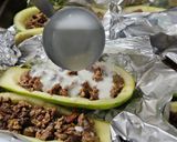 Foto del paso 3 de la receta: Barquitos de zucchini y carne