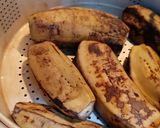 Foto langkah ke 1 dari resep Nagasari Hunkwe Pisang Coklat.