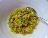 A picture of step 2 of Tanuki Tempura Crumbs Chikuwa.