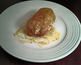 A picture of step 12 of Chicken Kiev.