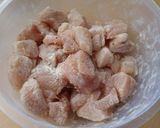 A picture of step 1 of Vickys Slow Cooker Cashew Chicken & Green Beans, GF DF EF SF.