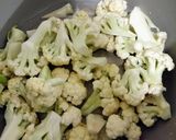 A picture of step 1 of Gobi Manchurian / Sweet and Sour Cauliflower.