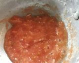 A picture of step 2 of Red sauce penny pasta.