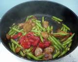 Green Bean And Sausage In BBQ Sauce recipe step 3 photo