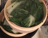 A picture of step 1 of Bok Choy With Soy Ginger Vinaigrette.