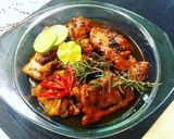 Hình bước làm 5 của món Đùi gà rim mặn Hương Rosmarin Vị chanh