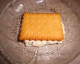 A picture of step 3 of Rum Raisin Ice Cream Cookie Sandwiches.