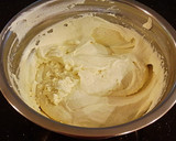 A picture of step 9 of Salted Caramel Apple Layer Cake with Cinnamon Marscapone Cream Frosting.